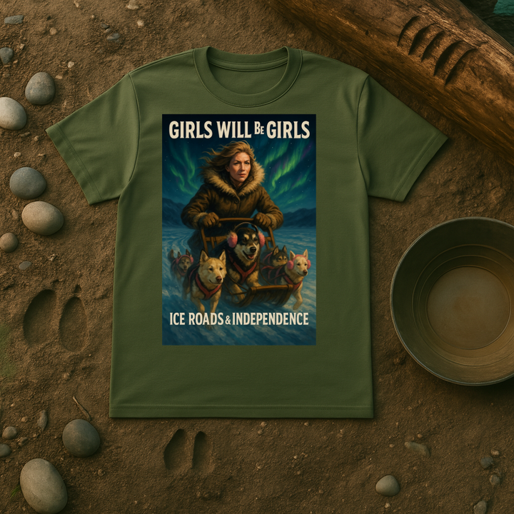 Girls Will Be Girls - Ice Roads & Independence T-Shirt