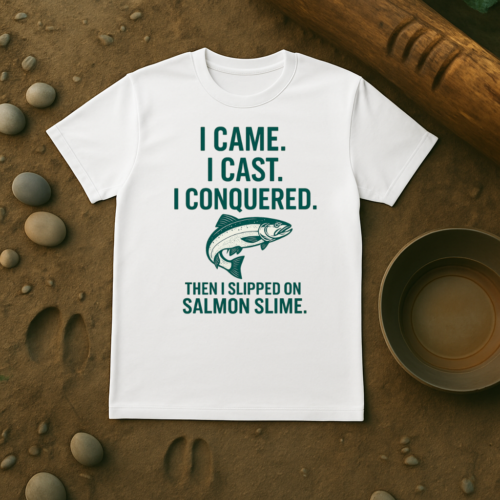 Fishing & Salmon Slime T-Shirt