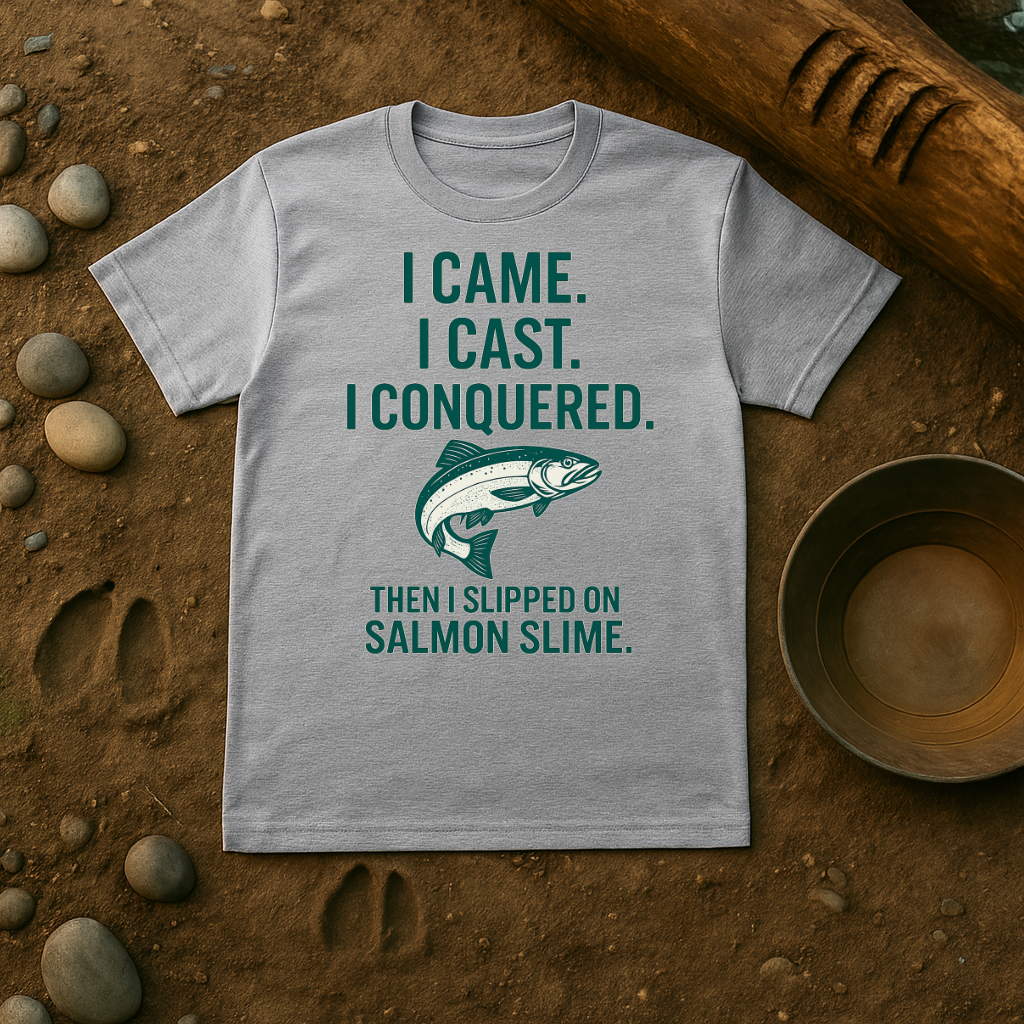 Fishing & Salmon Slime T-Shirt