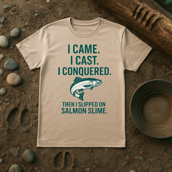 Fishing & Salmon Slime T-Shirt