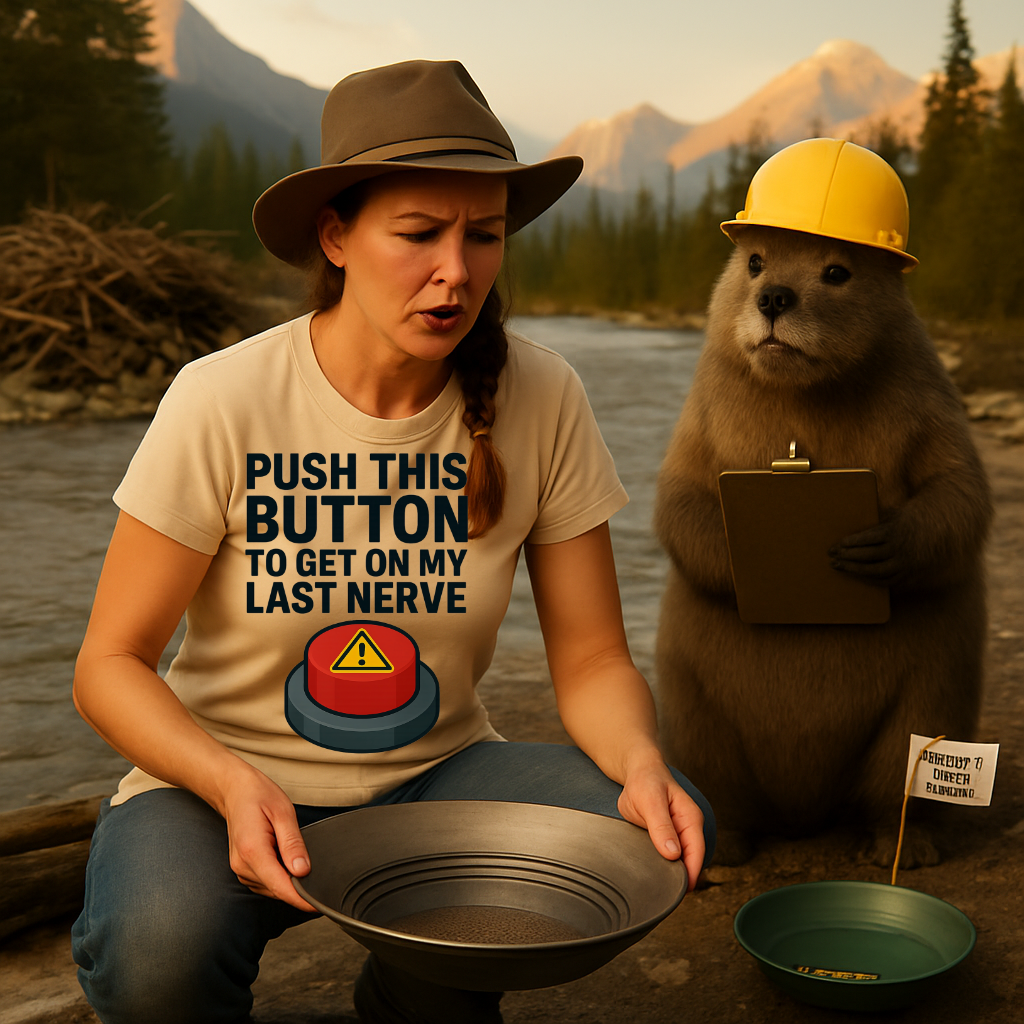 Push This Button to Get on My Last Nerve T-Shirt