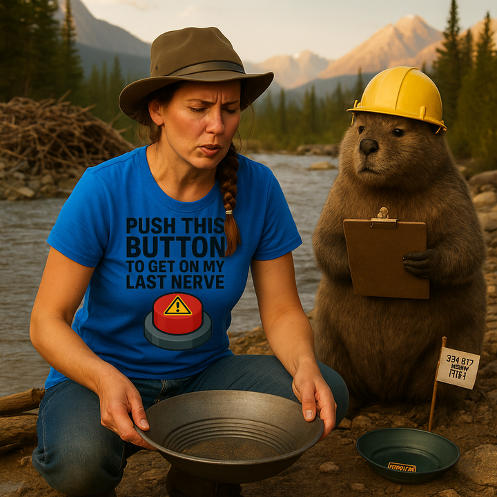 Push This Button to Get on My Last Nerve T-Shirt