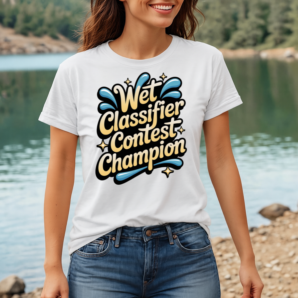 Wet Classifier Contest Champion T-Shirt
