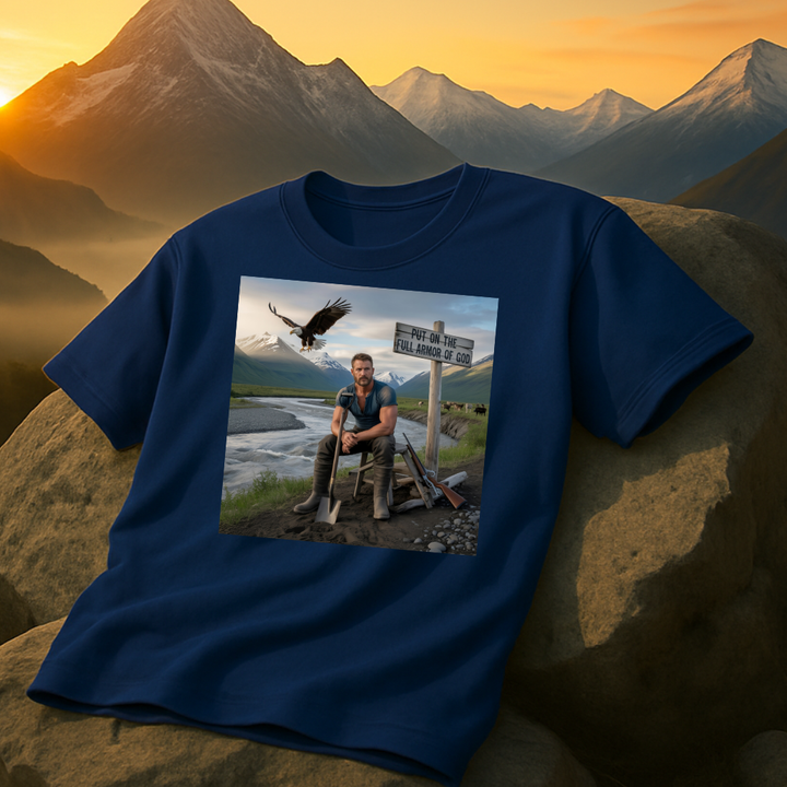 Put on the Full Armor of God (sitting) T-Shirt