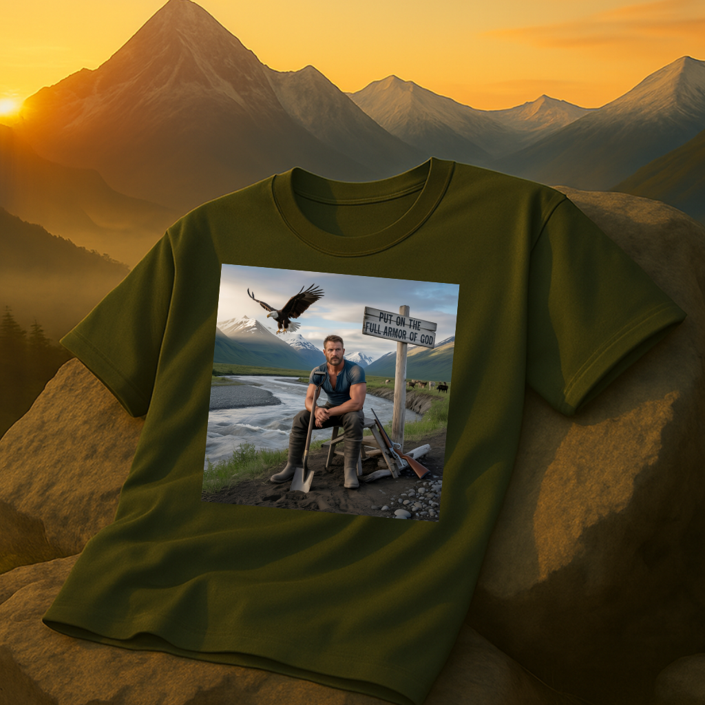 Put on the Full Armor of God (sitting) T-Shirt