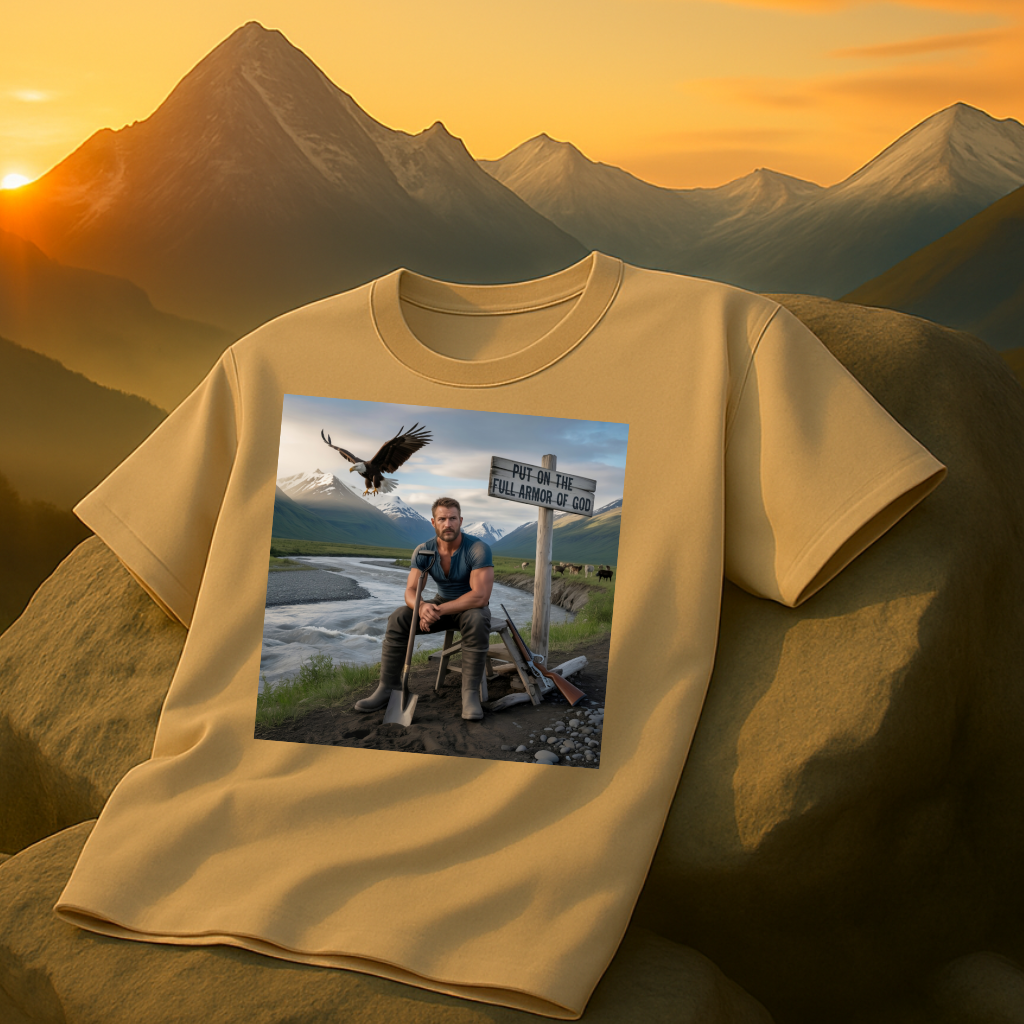 Put on the Full Armor of God (sitting) T-Shirt