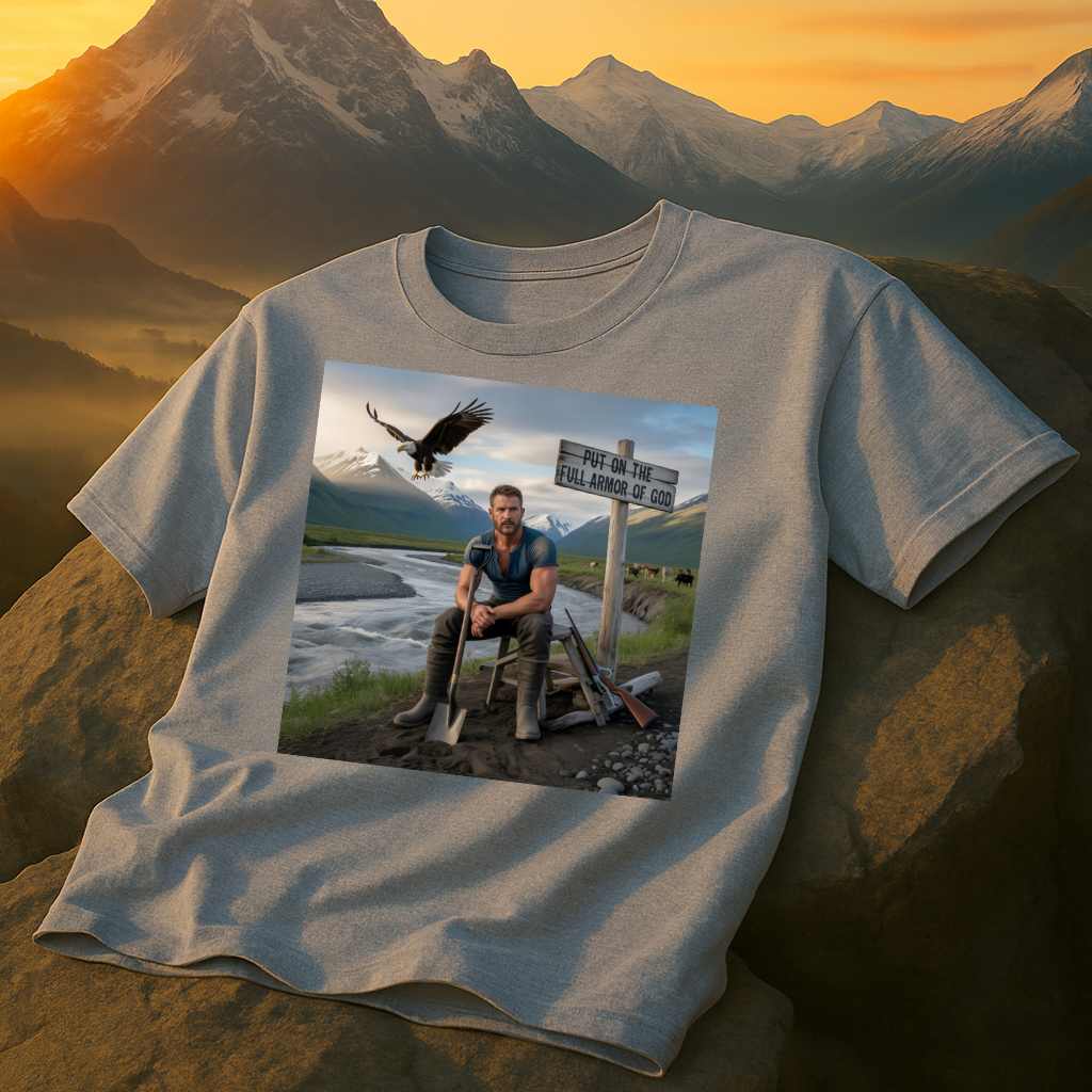 Put on the Full Armor of God (sitting) T-Shirt