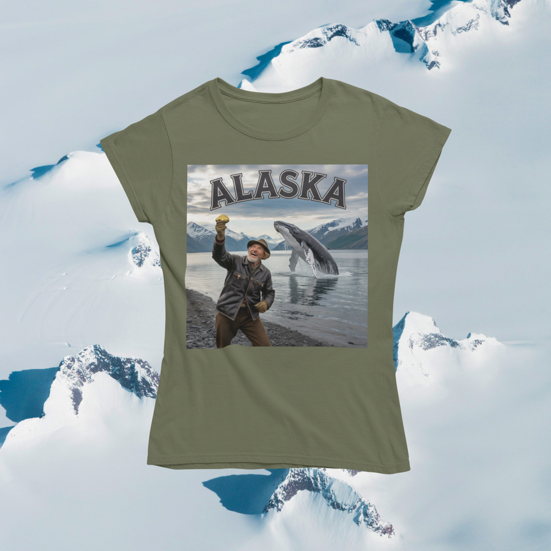 Alaska Nugget & Whale T-Shirt