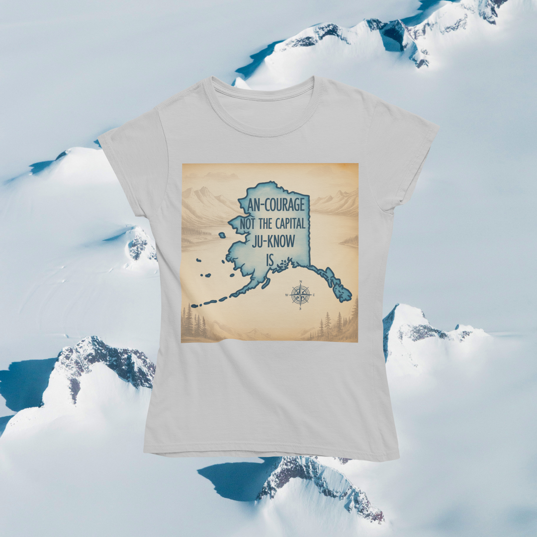 An-Courage Wilderness Map Edition T-Shirt