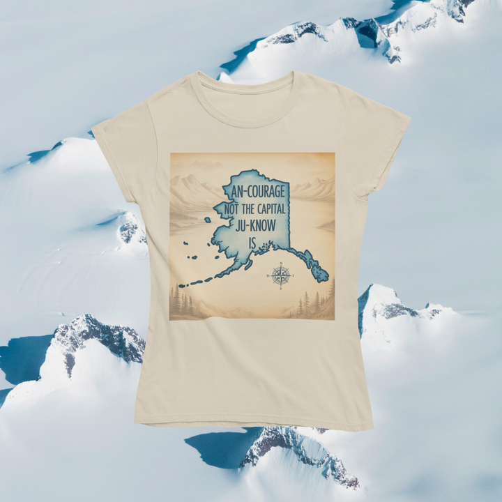 An-Courage Wilderness Map Edition T-Shirt