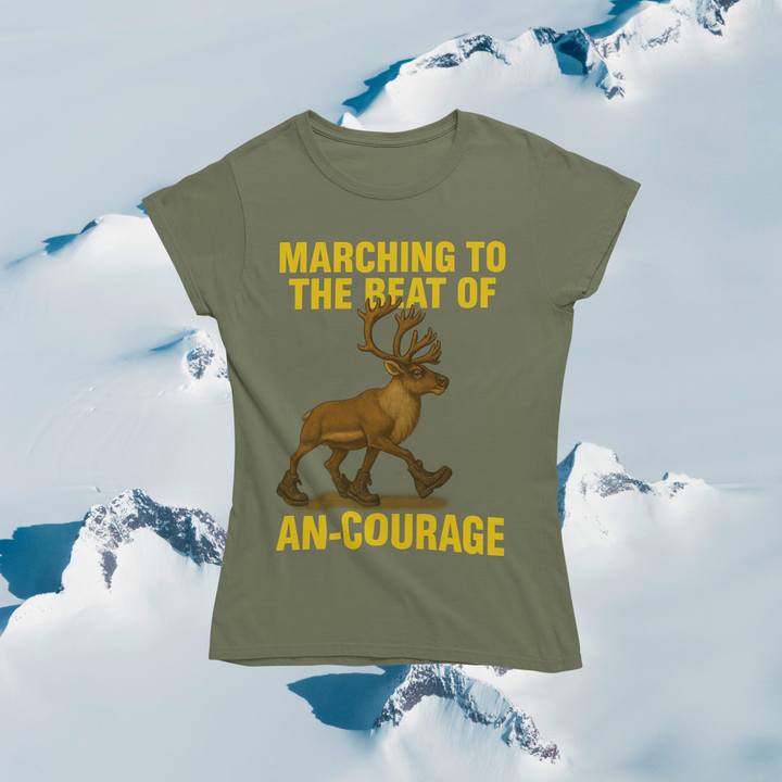 Marching to the Beat of An-Courage Tee
