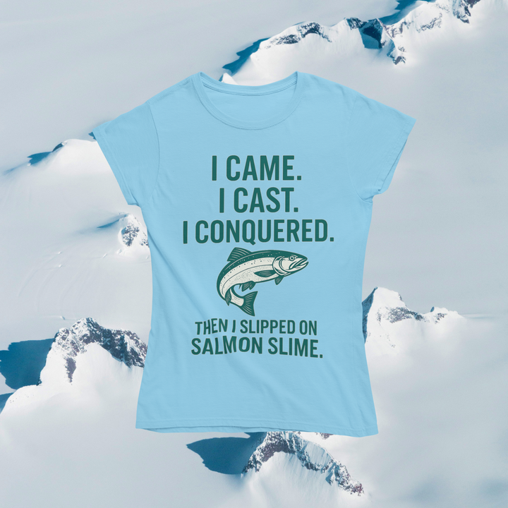 Fishing & Salmon Slime T-Shirt