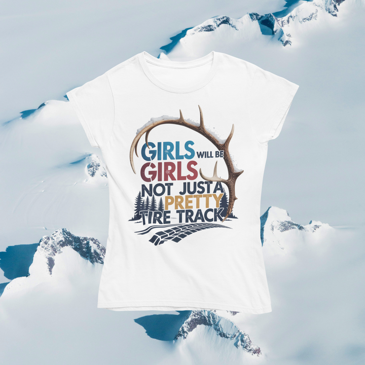 Not Just a Pretty Tire Track T-Shirt