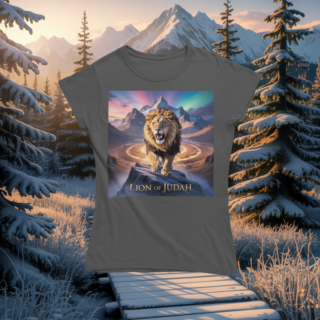 Lion of Judah T-Shirt – Strength, Faith & Courage