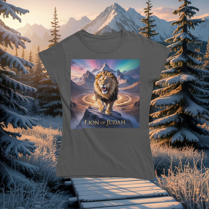 Lion of Judah T-Shirt – Strength, Faith & Courage