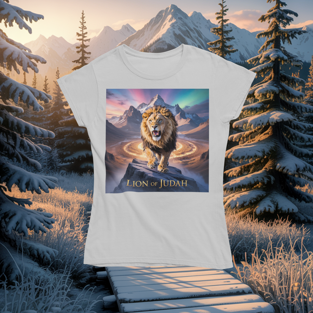 Lion of Judah T-Shirt – Strength, Faith & Courage