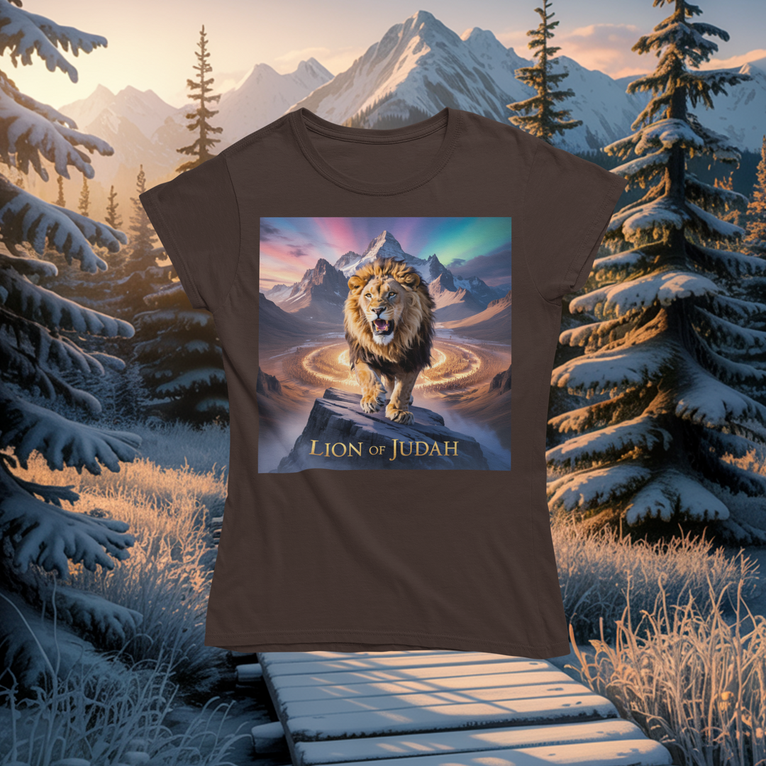 Lion of Judah T-Shirt – Strength, Faith & Courage