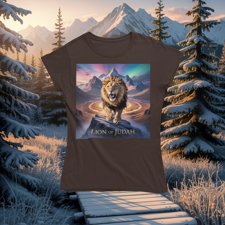 Lion of Judah T-Shirt – Strength, Faith & Courage