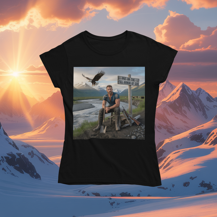 Put on the Full Armor of God (sitting) T-Shirt