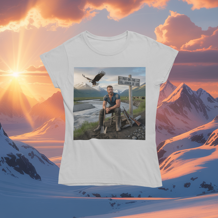 Put on the Full Armor of God (sitting) T-Shirt