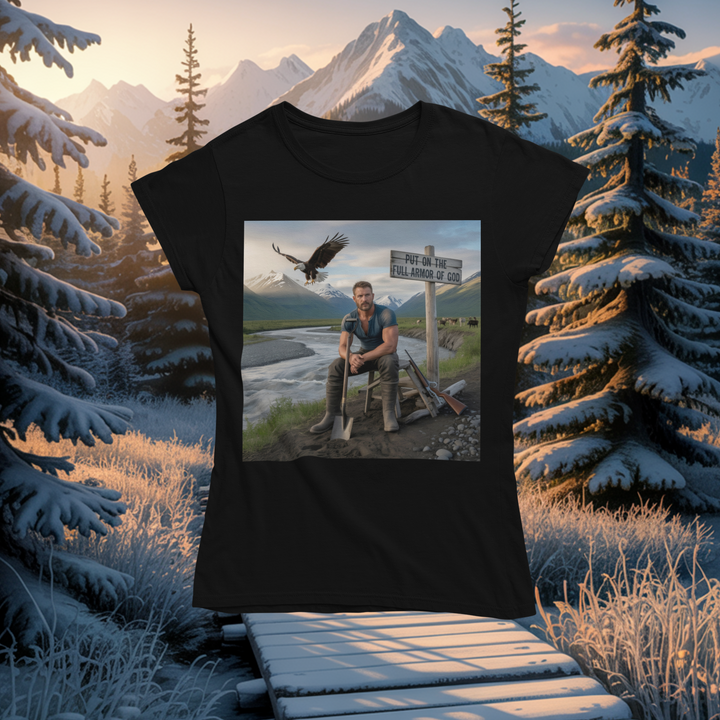 Put on the Full Armor of God (sitting) T-Shirt