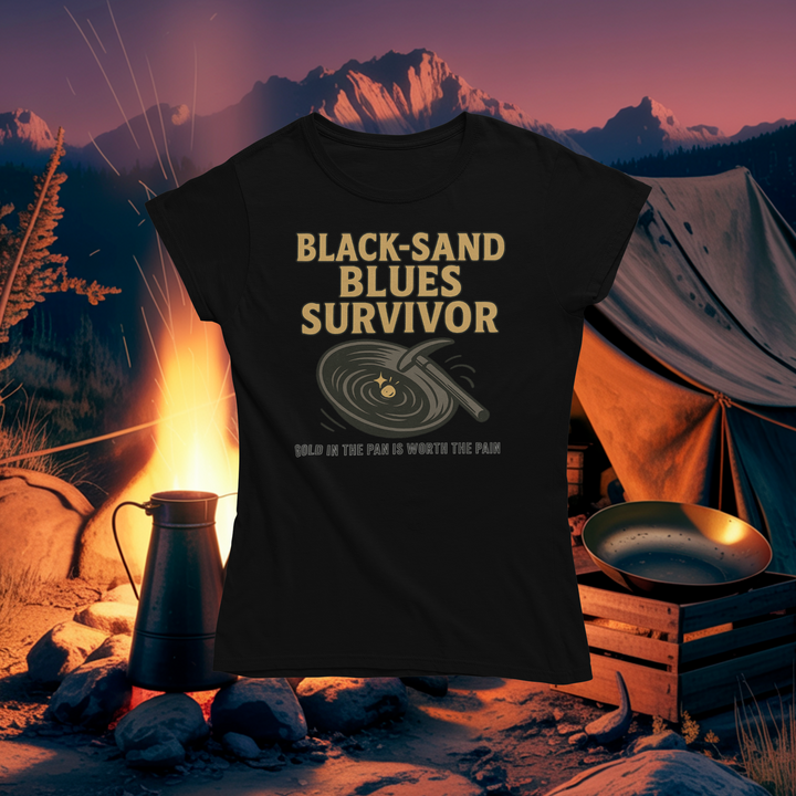 Black Sand Blues Survivor T-Shirt