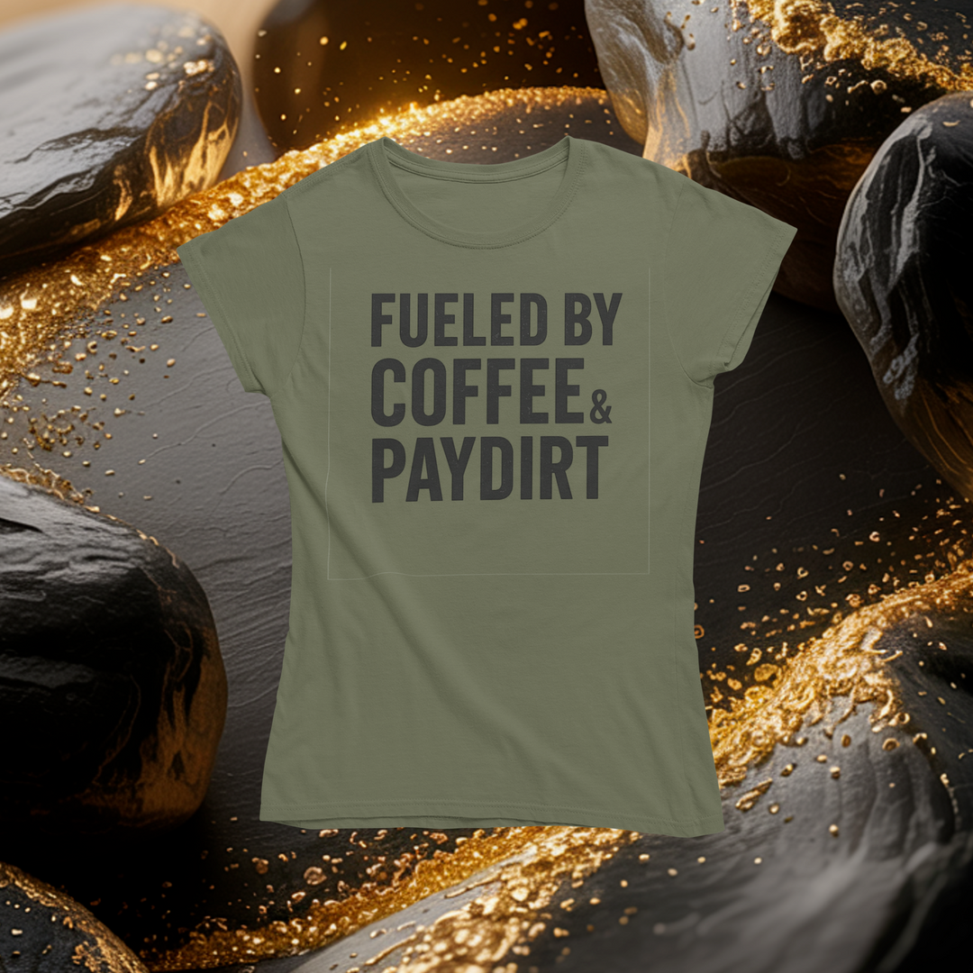 Fueled by Coffee & Paydirt T-Shirt
