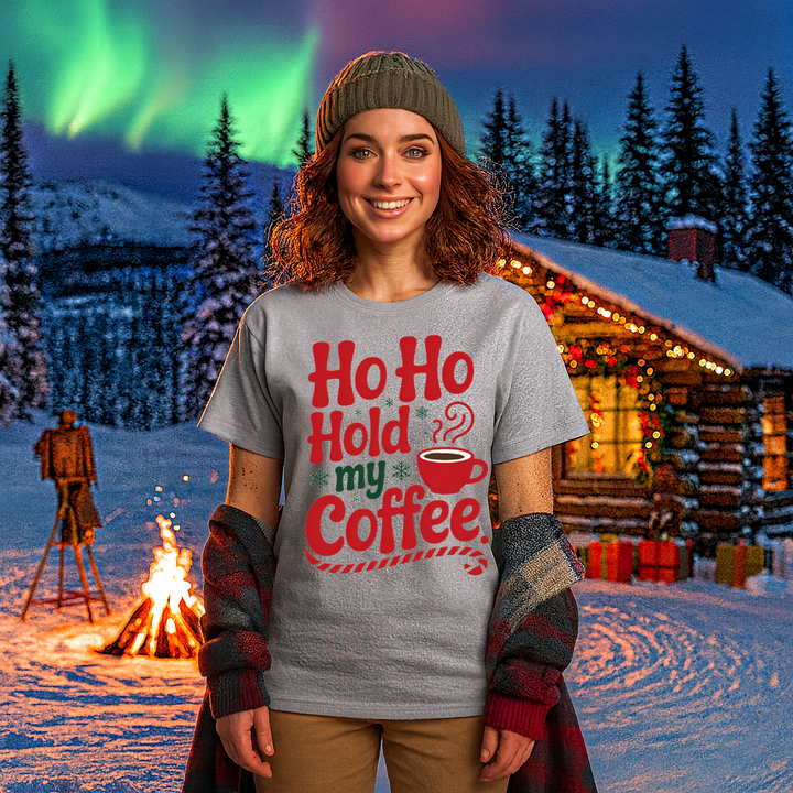 Ho Ho Hold My Coffee T-Shirt