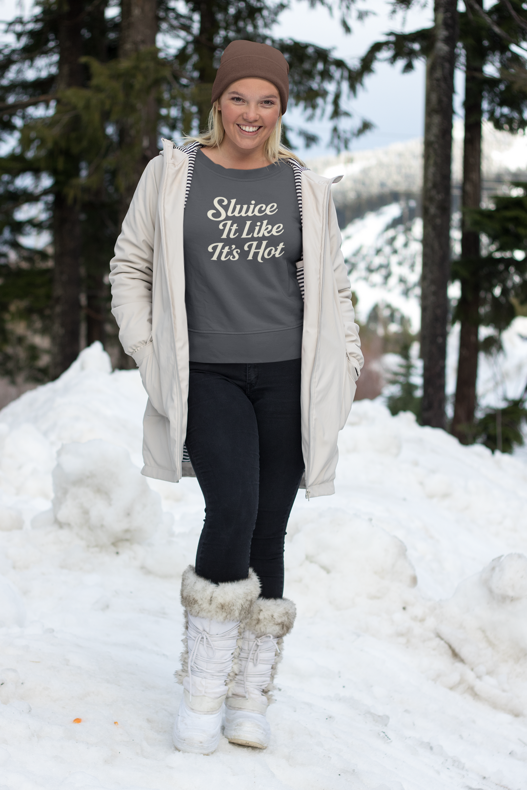 Sluice It Like It's Hot Sweatshirt