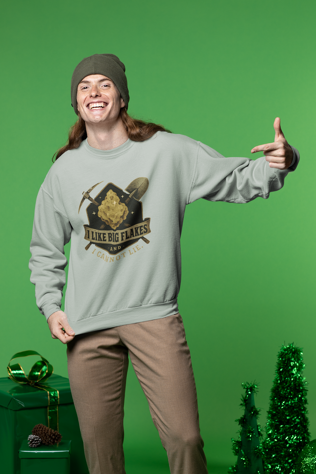 I Like Big Flakes & I Cannot Lie Sweatshirt