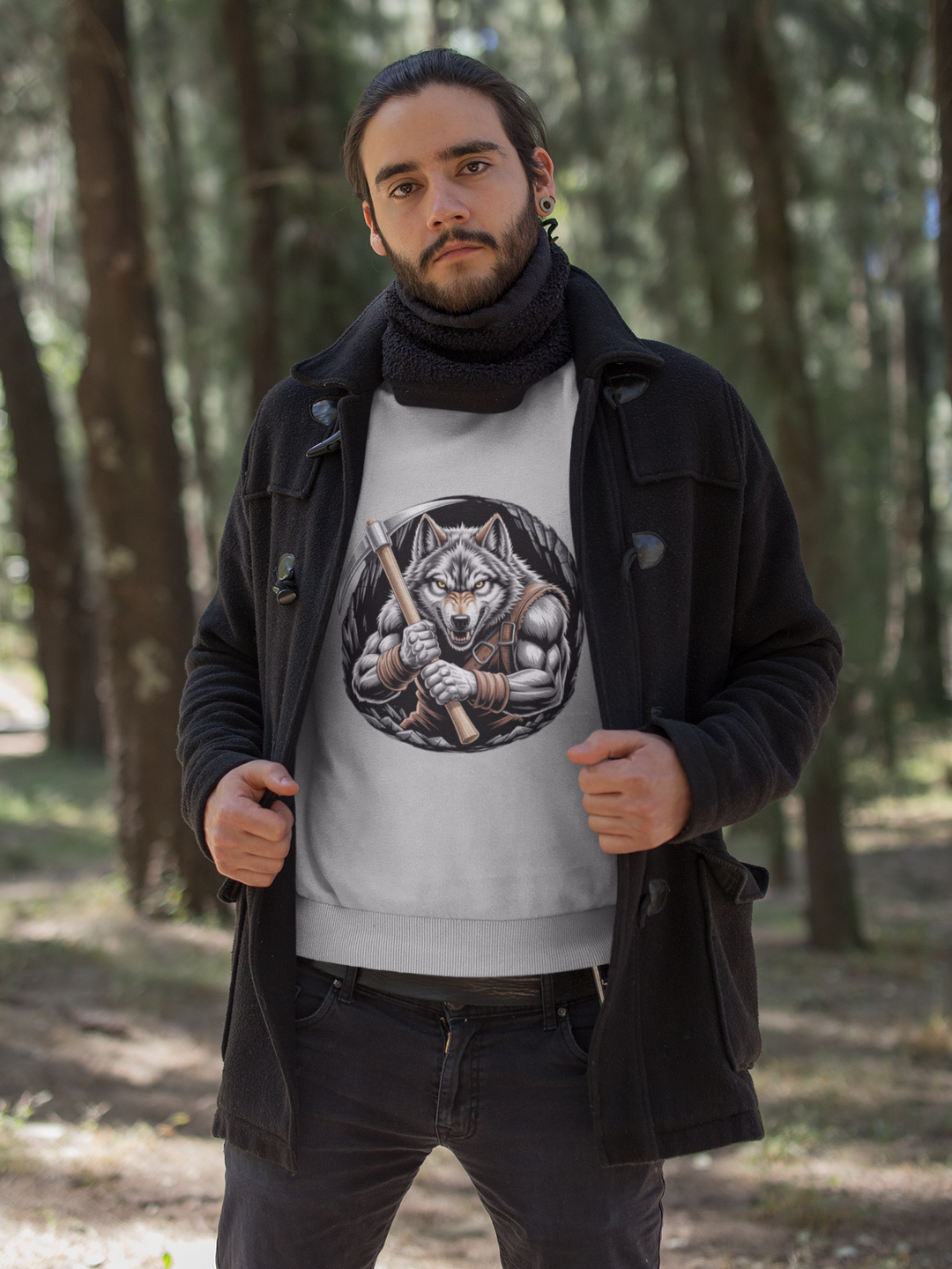 Fierce Wolf Sweatshirt