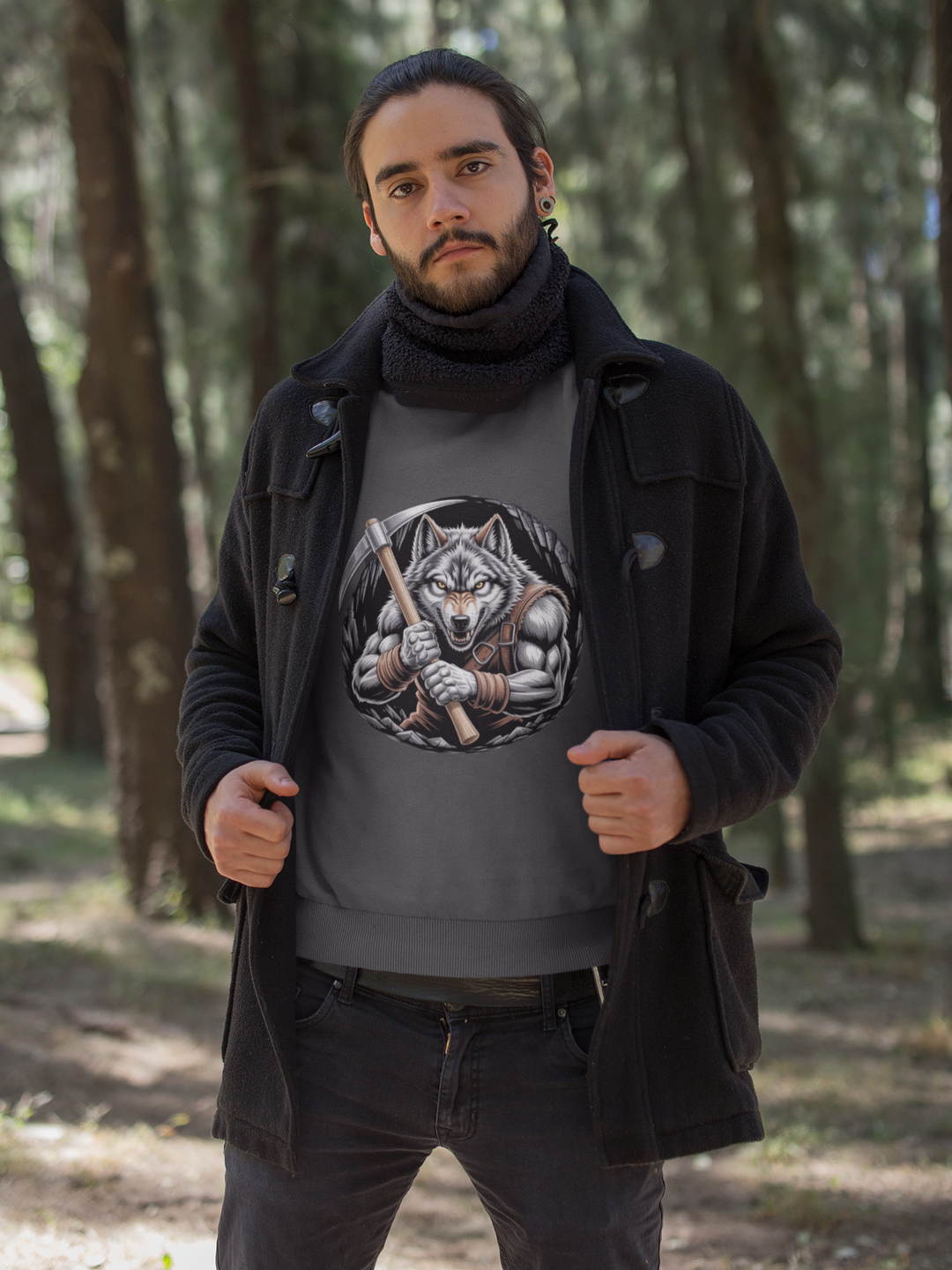 Fierce Wolf Sweatshirt