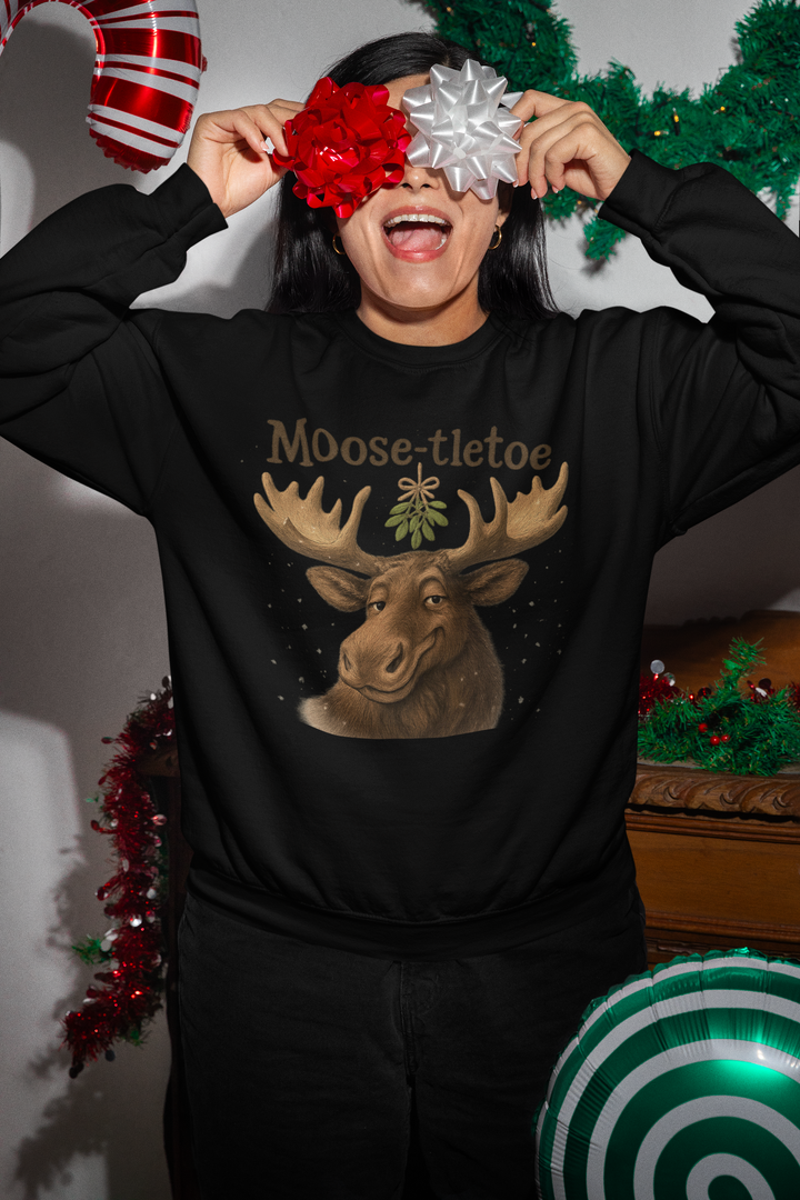 Moose-tletoe Sweatshirt