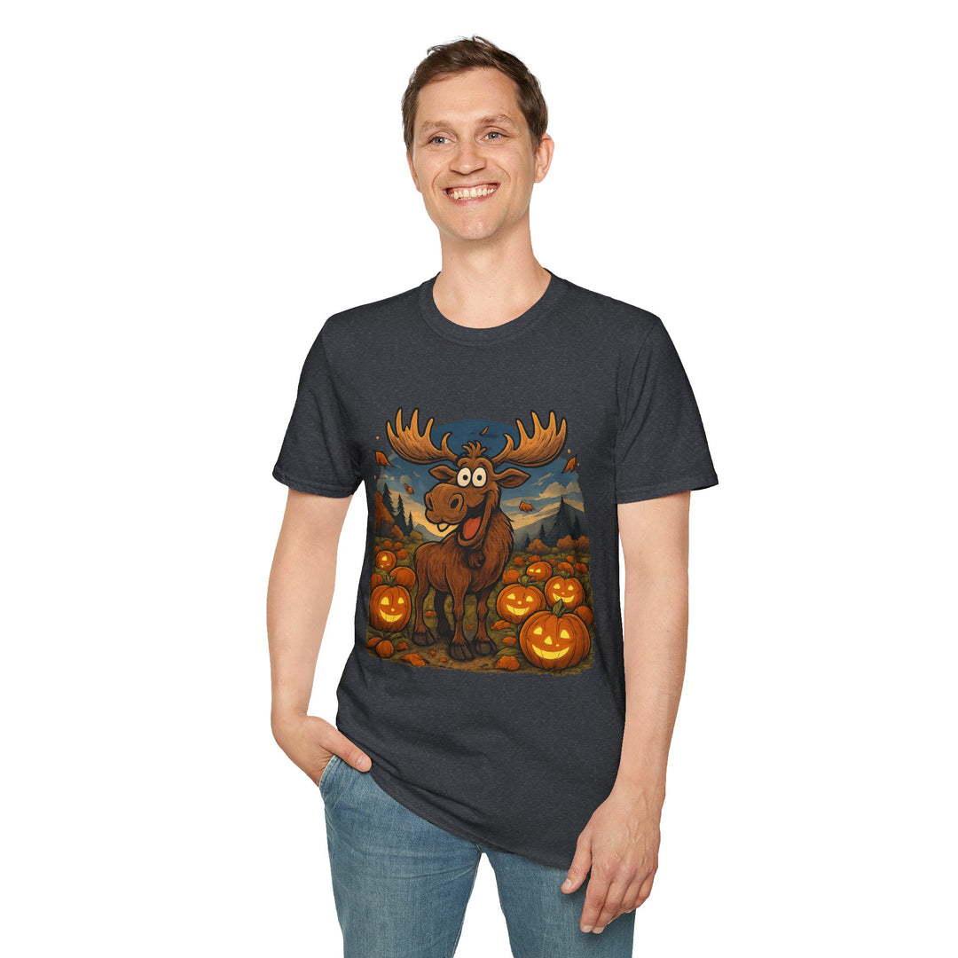 Happy Moose Halloween T-Shirt
