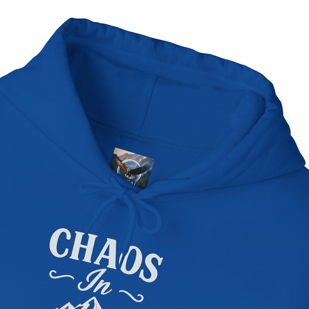 Chaos in Boots Hoodie —Cowgirl Rebel Bold Edition