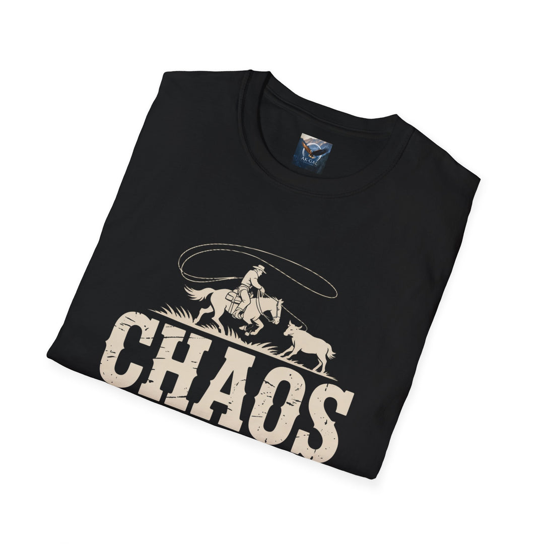 Roping Chaos in Boots T-Shirt