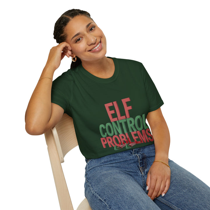 Elf Control Problems T-Shirt