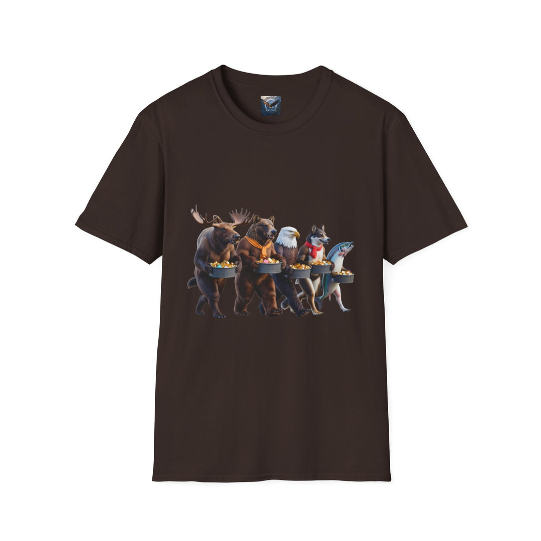 Alaska Halloween Wildlife Parade T-Shirt
