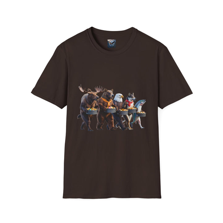 Alaska Halloween Wildlife Parade T-Shirt