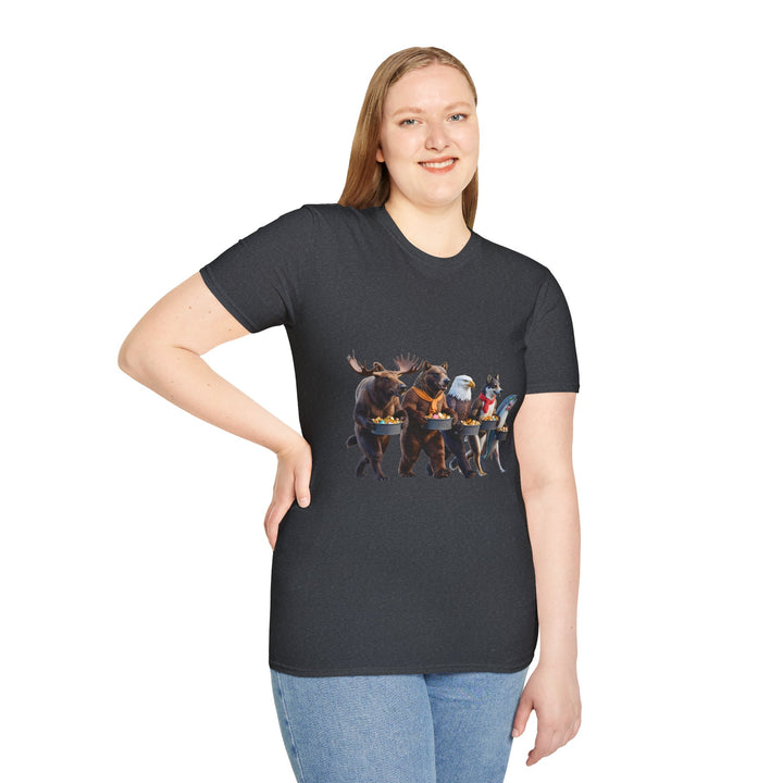 Alaska Halloween Wildlife Parade T-Shirt