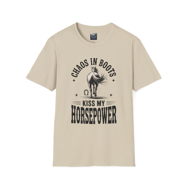 Chaos in Boots - Kiss My Horsepower T-Shirt