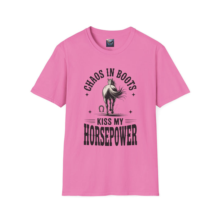 Chaos in Boots - Kiss My Horsepower T-Shirt