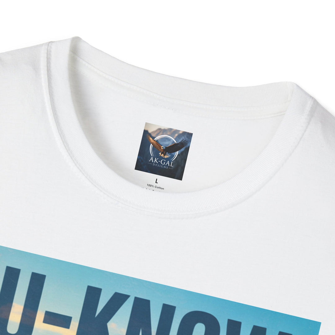 Ju-Know I'm Right Moose Fishing T-Shirt