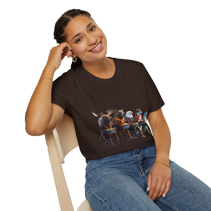 Alaska Halloween Wildlife Parade T-Shirt