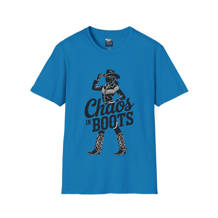 Chaos in Boots Cowgirl Grit T-shirt