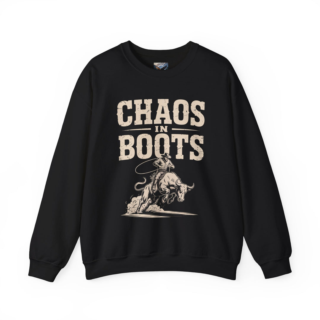 Chaos in Boots Raging Bull Sweatshirt