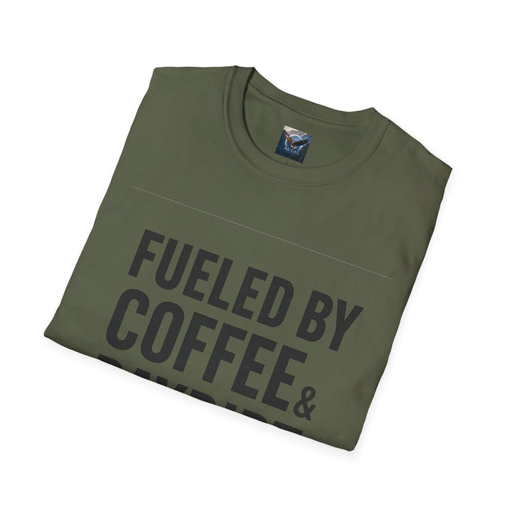 Fueled by Coffee & Paydirt T-Shirt