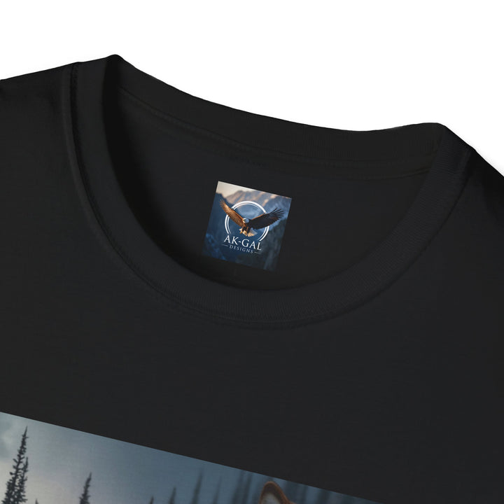 Alaska - Where Gold is Found and Wolves Find You T-Shirt