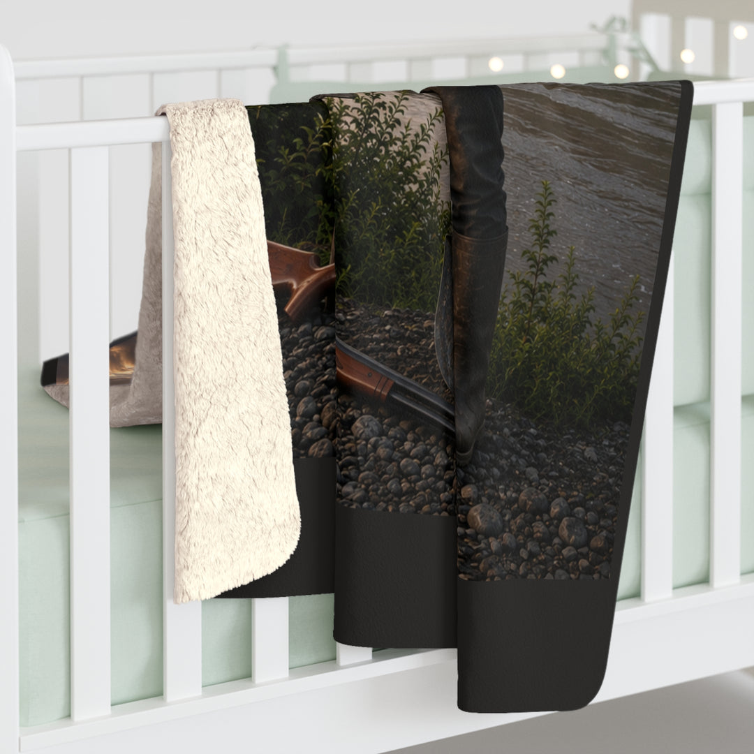 Put on the Full Armor of God Sherpa Fleece Blanket