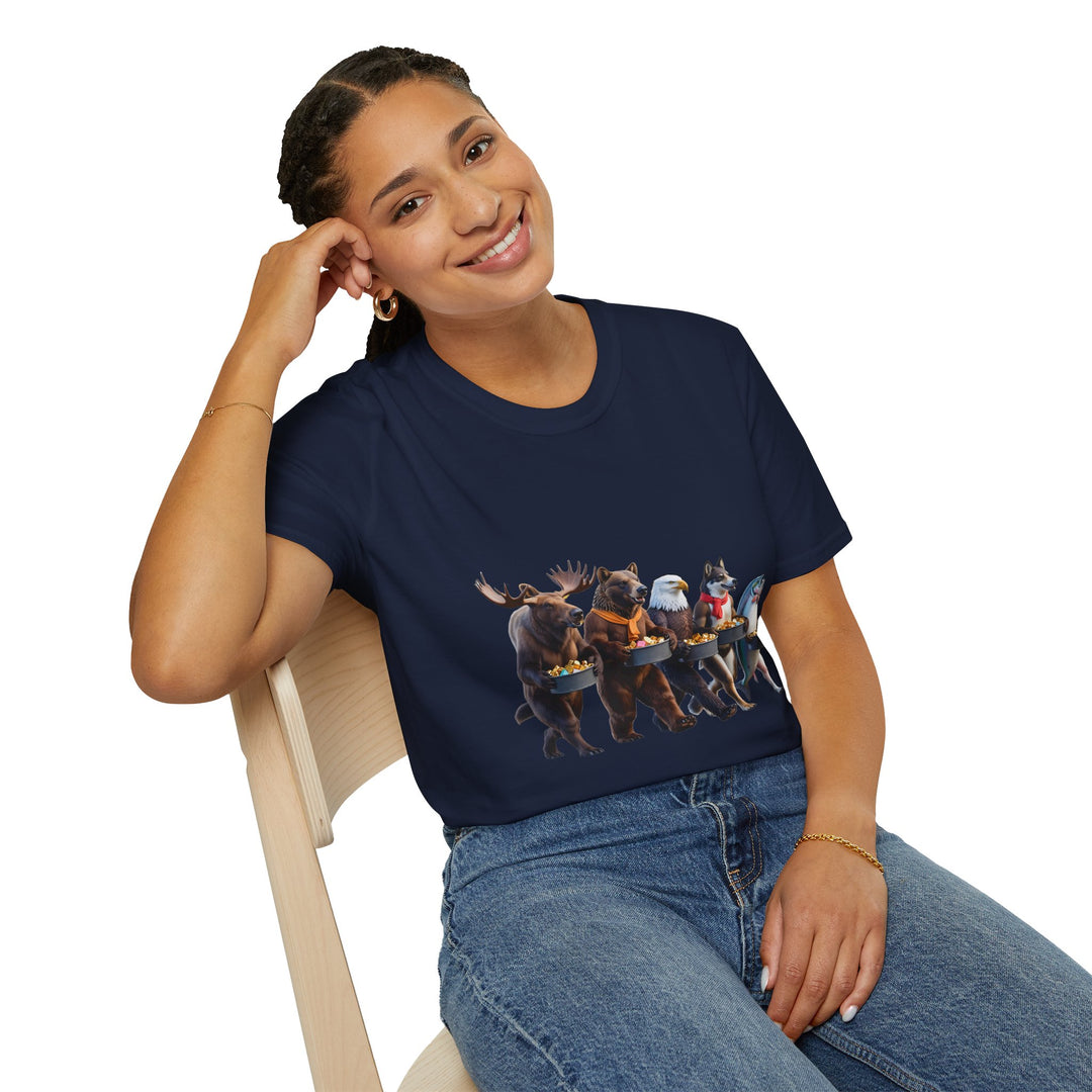 Alaska Halloween Wildlife Parade T-Shirt